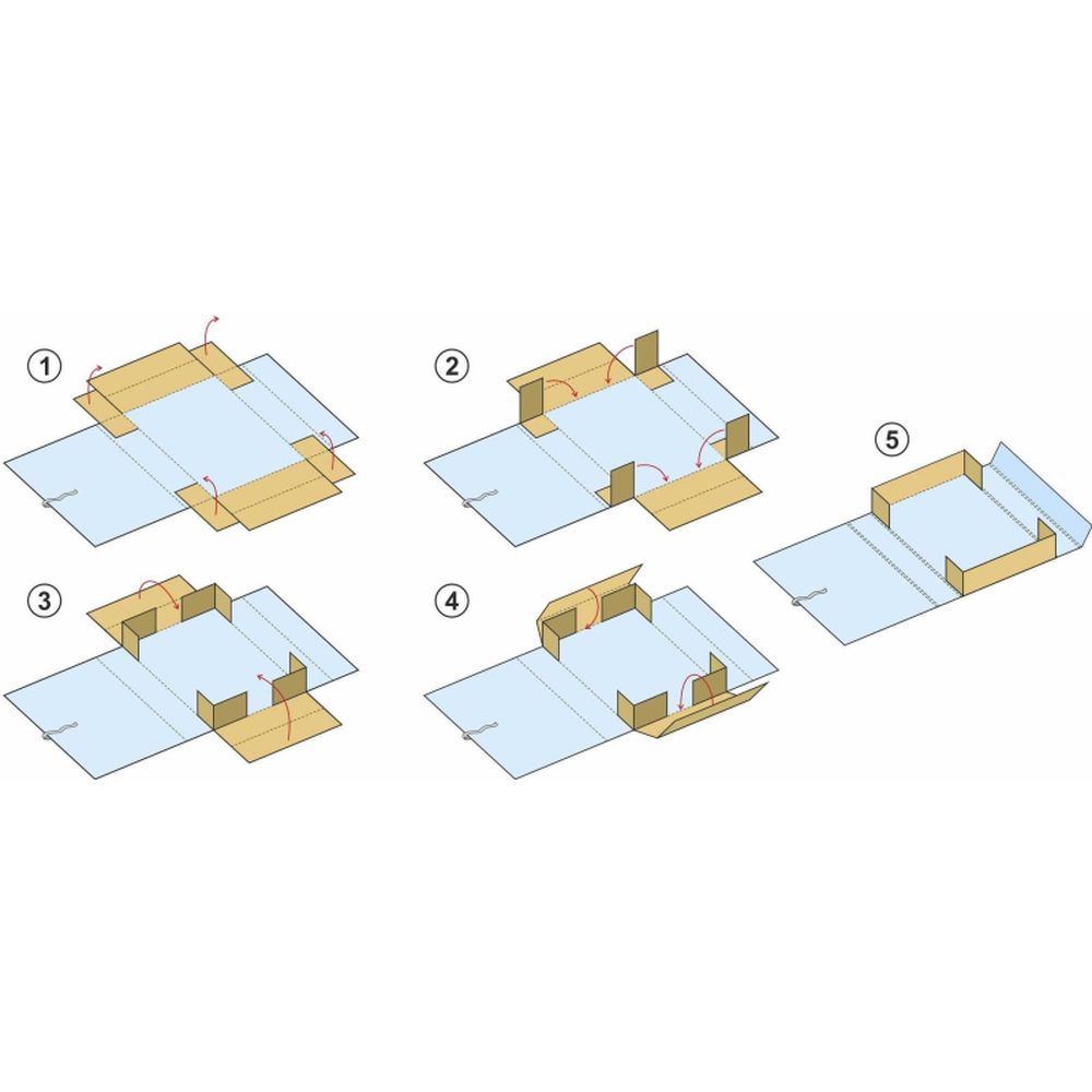 Папка архивный короб ATTACHE 15см бумвин. складной