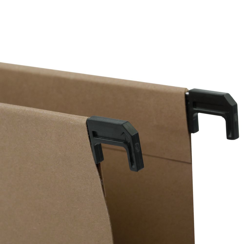 Подвесные папки А4 (350х245 мм), до 300 листов, КОМПЛЕКТ 10 шт., картон, BRAUBERG (Италия)