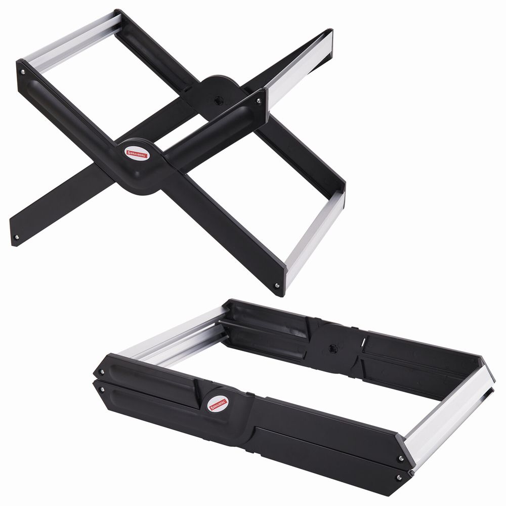 Подставка для подвесных папок BRAUBERG (Италия), до 40 папок А4/Foolscap, 410х285х310 мм, черная