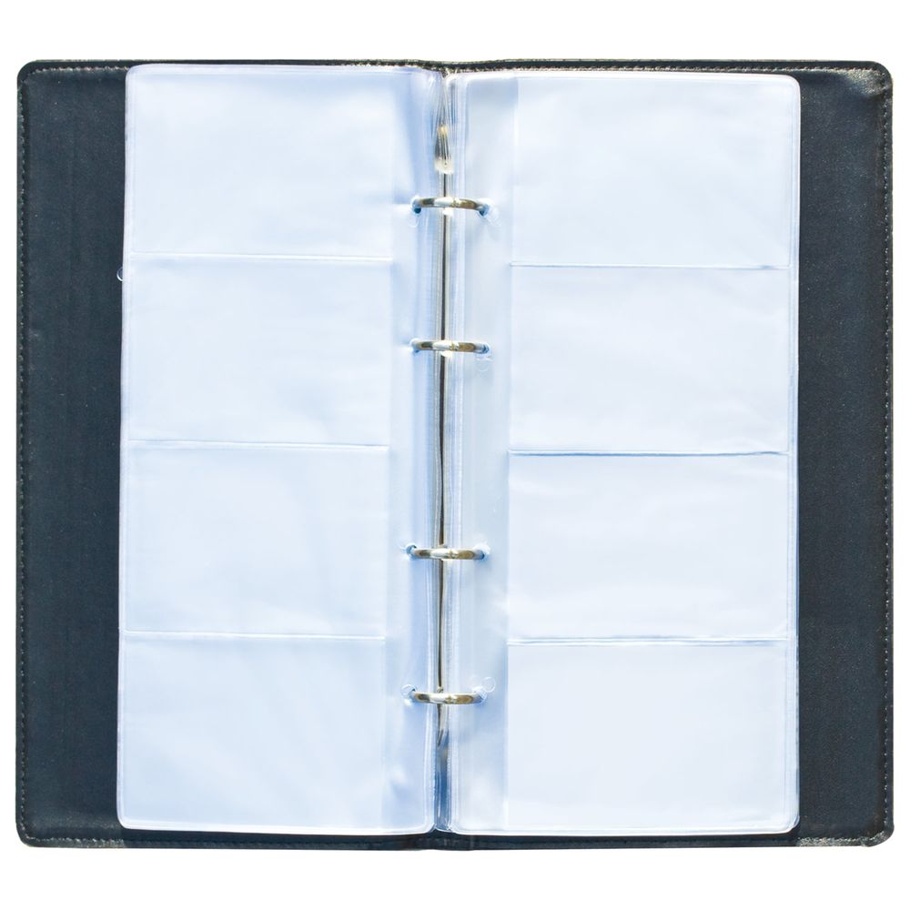 Визитница на кольцах BRAUBERG