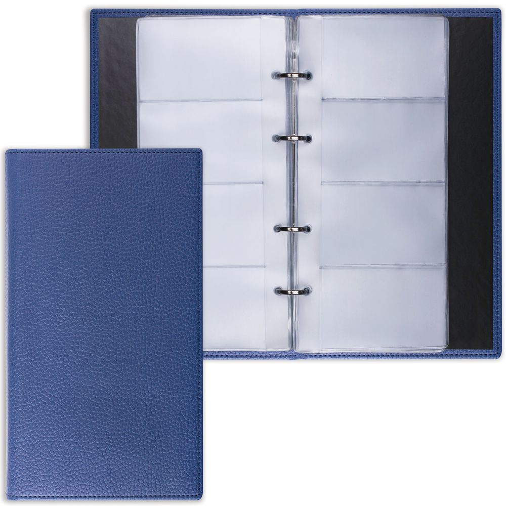 Визитница на кольцах BRAUBERG