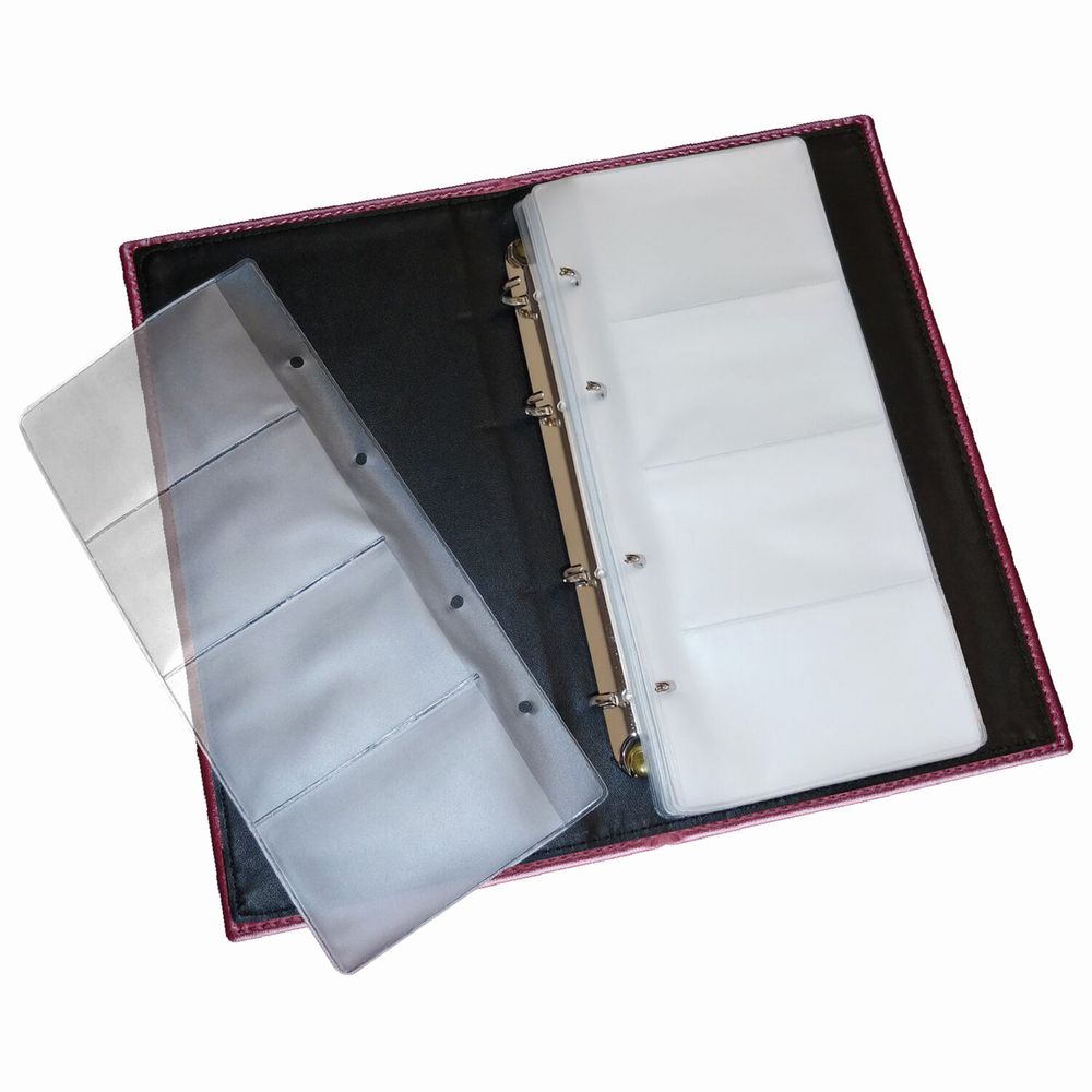 Визитница на кольцах BRAUBERG