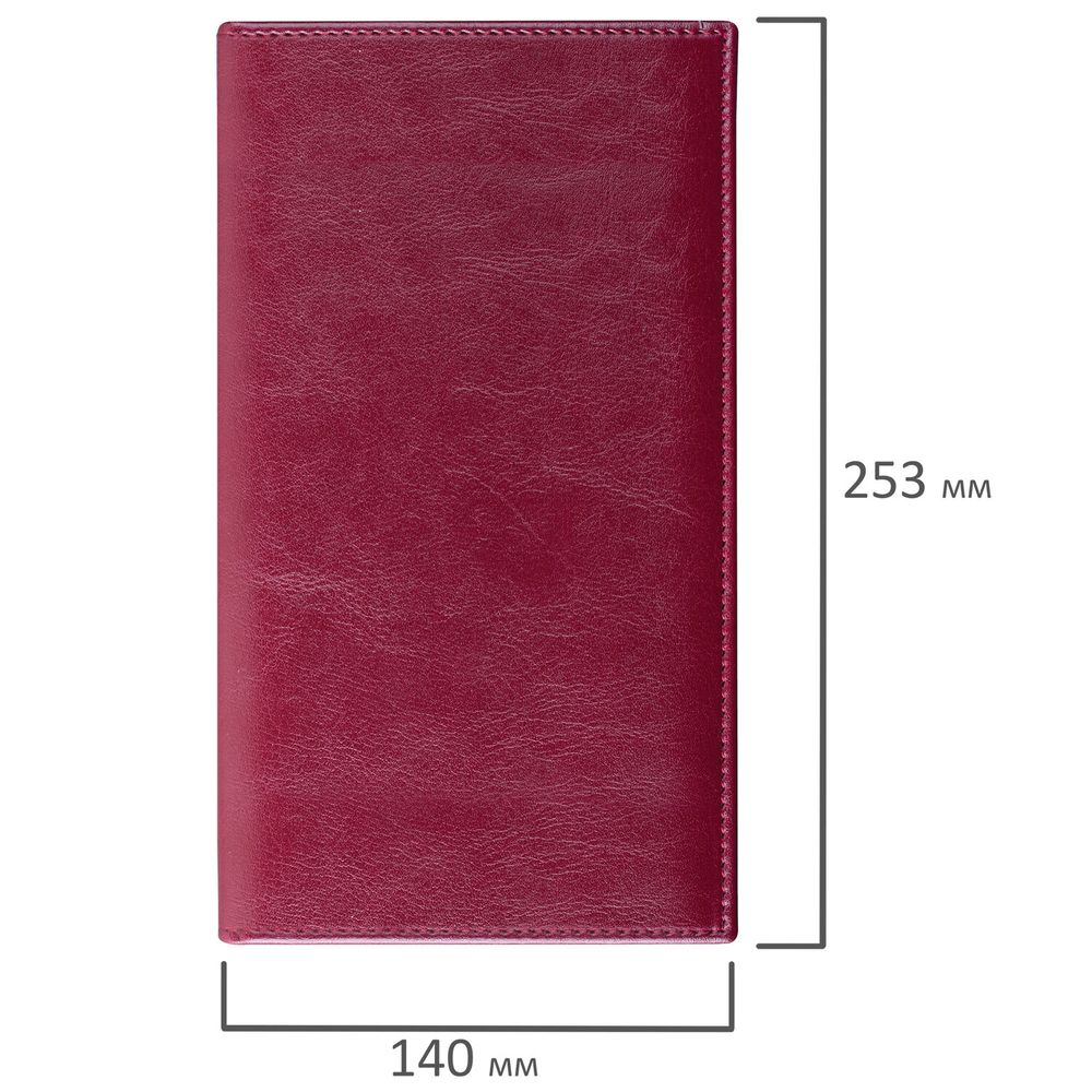 Визитница на кольцах BRAUBERG