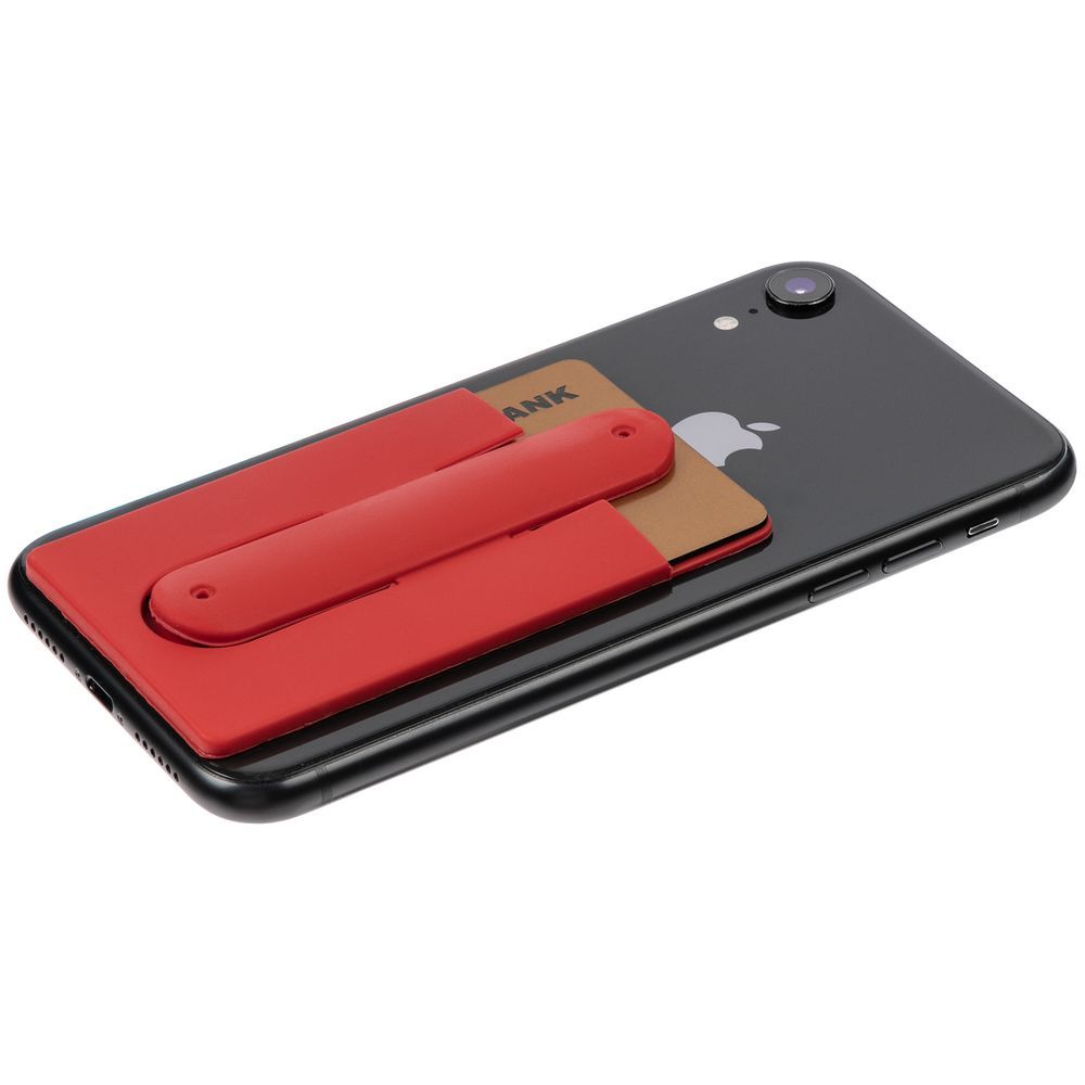 Чехол для карты на телефон Carver красный