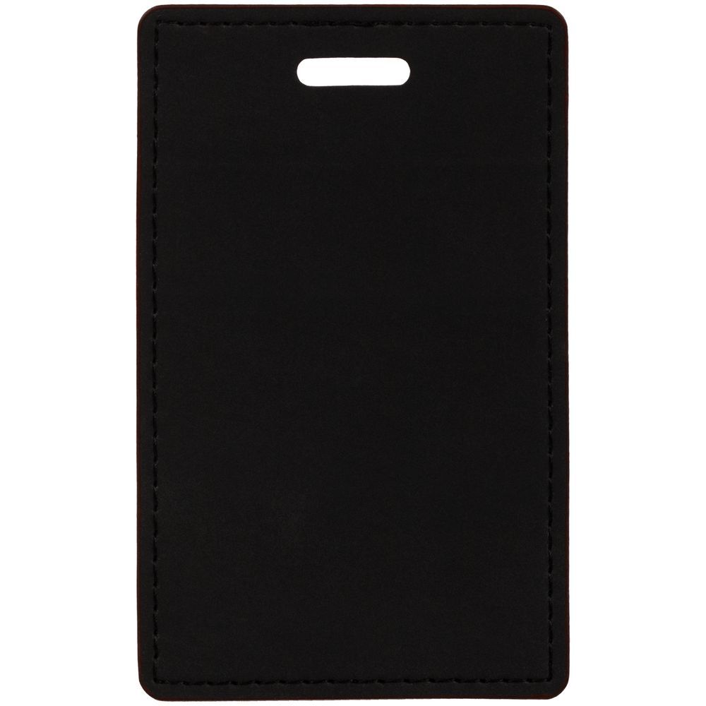 Чехол для пропуска Multimo черный с красным