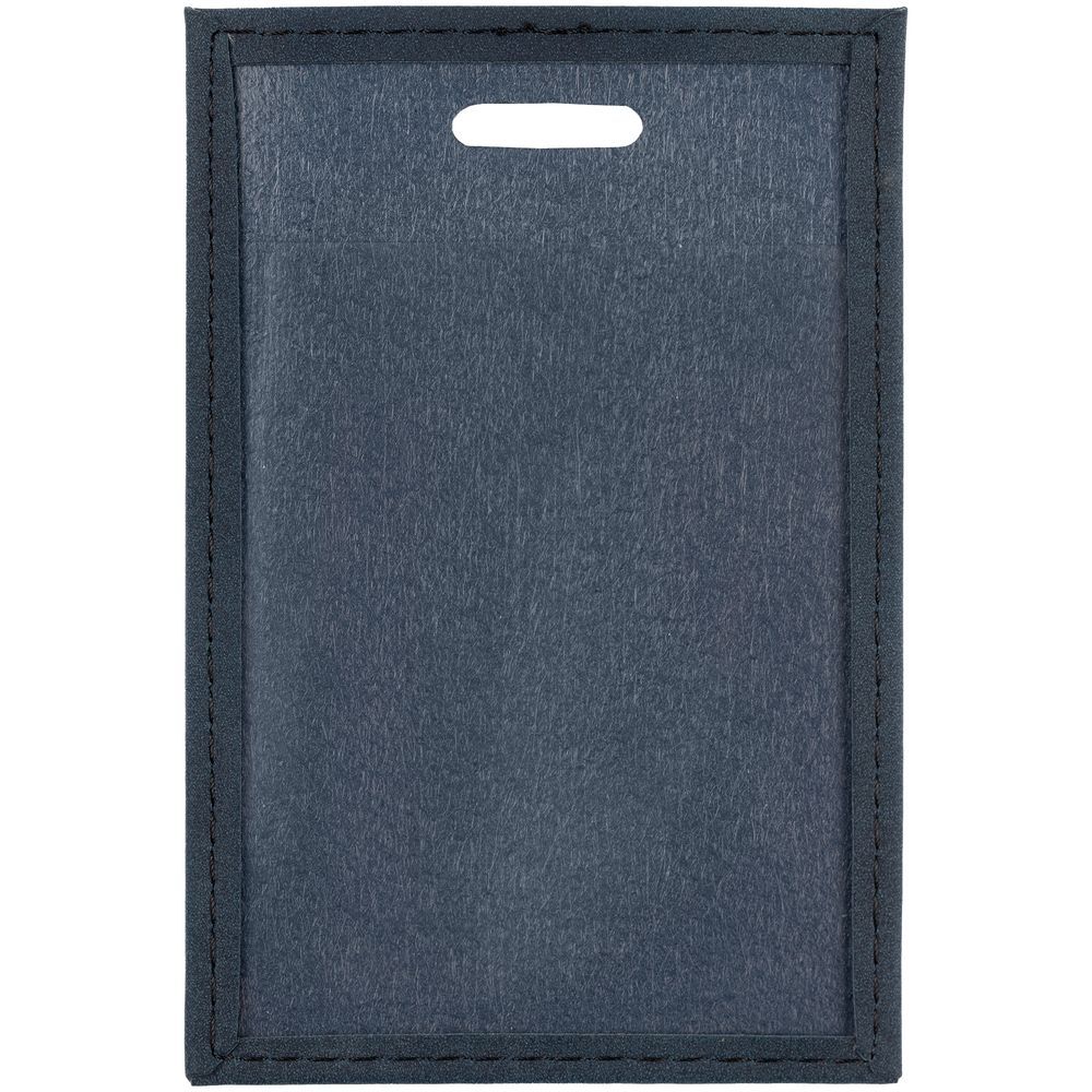 Чехол для пропуска Nubuk синий