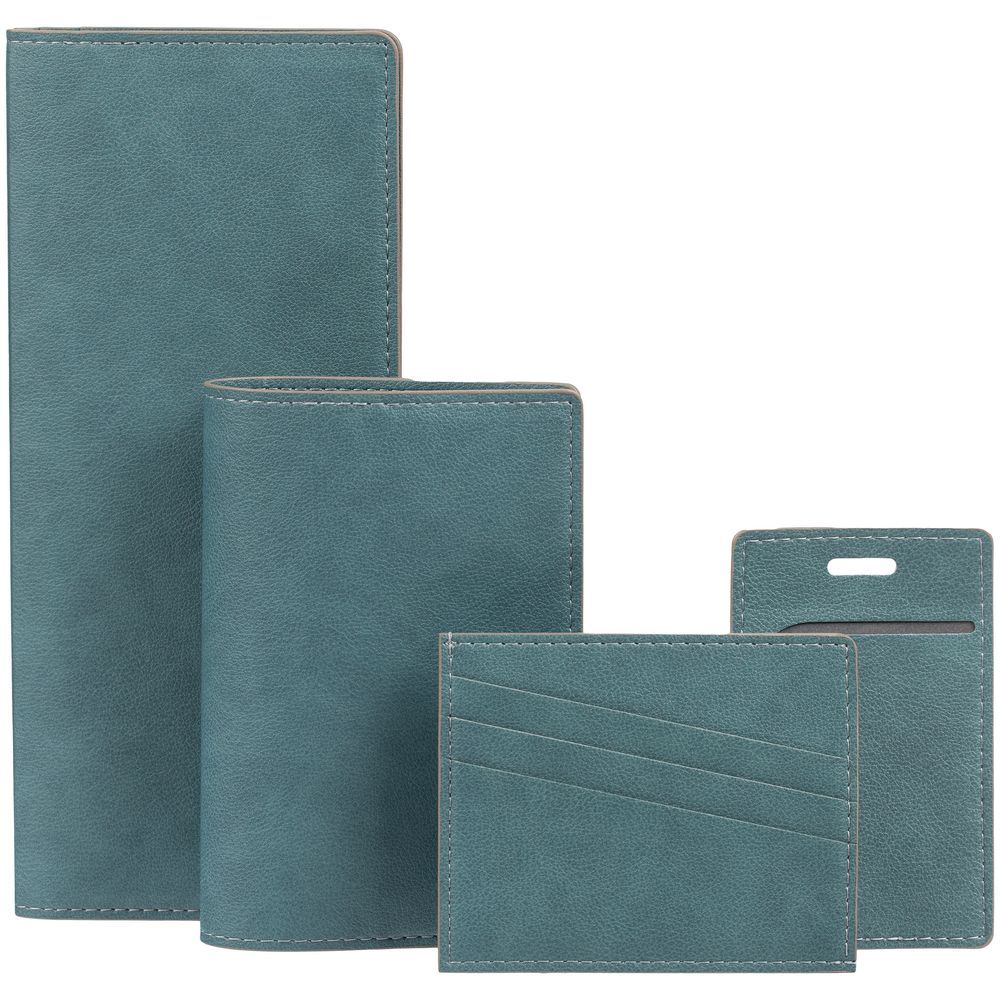 Обложка для паспорта Petrus, голубой