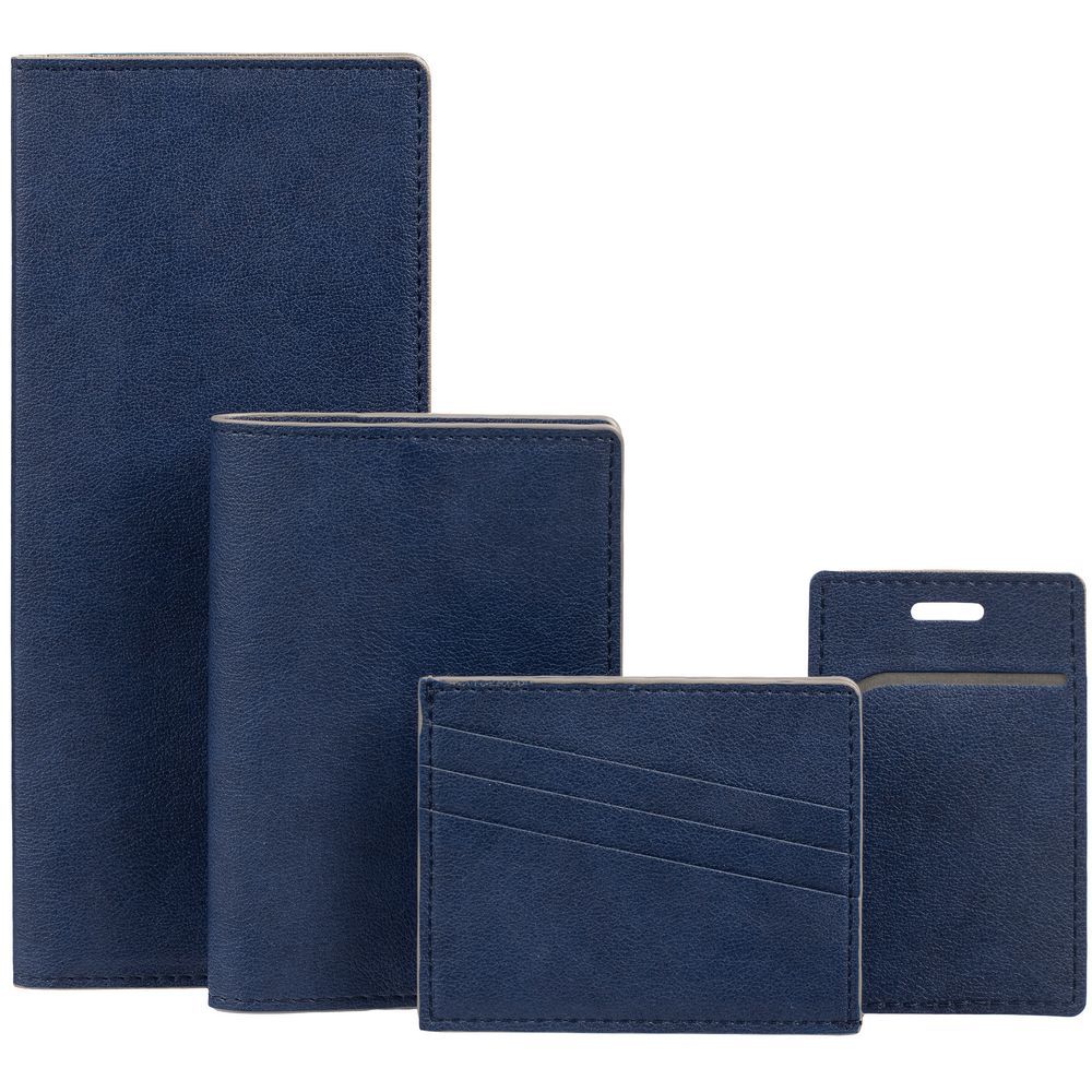 Обложка для паспорта Petrus, синий