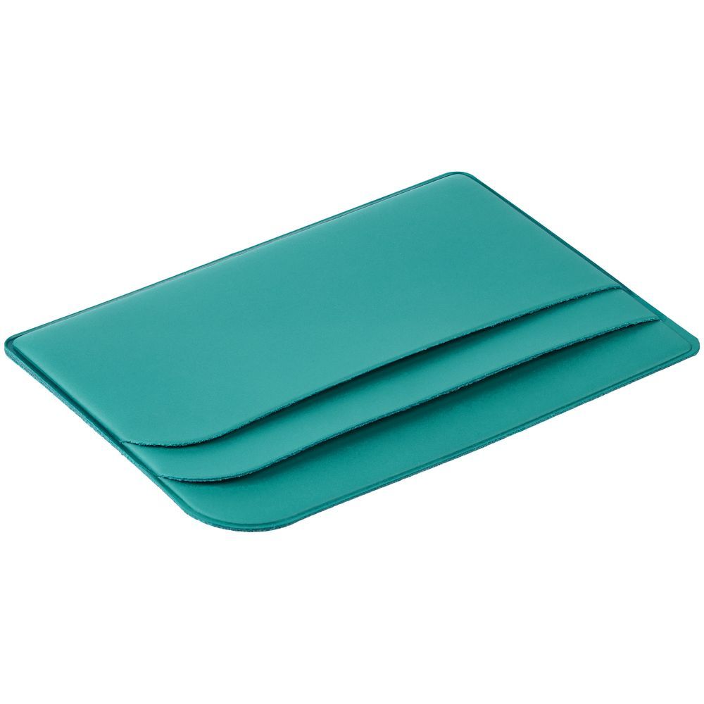 Чехол для карточек Dorset бирюзовый