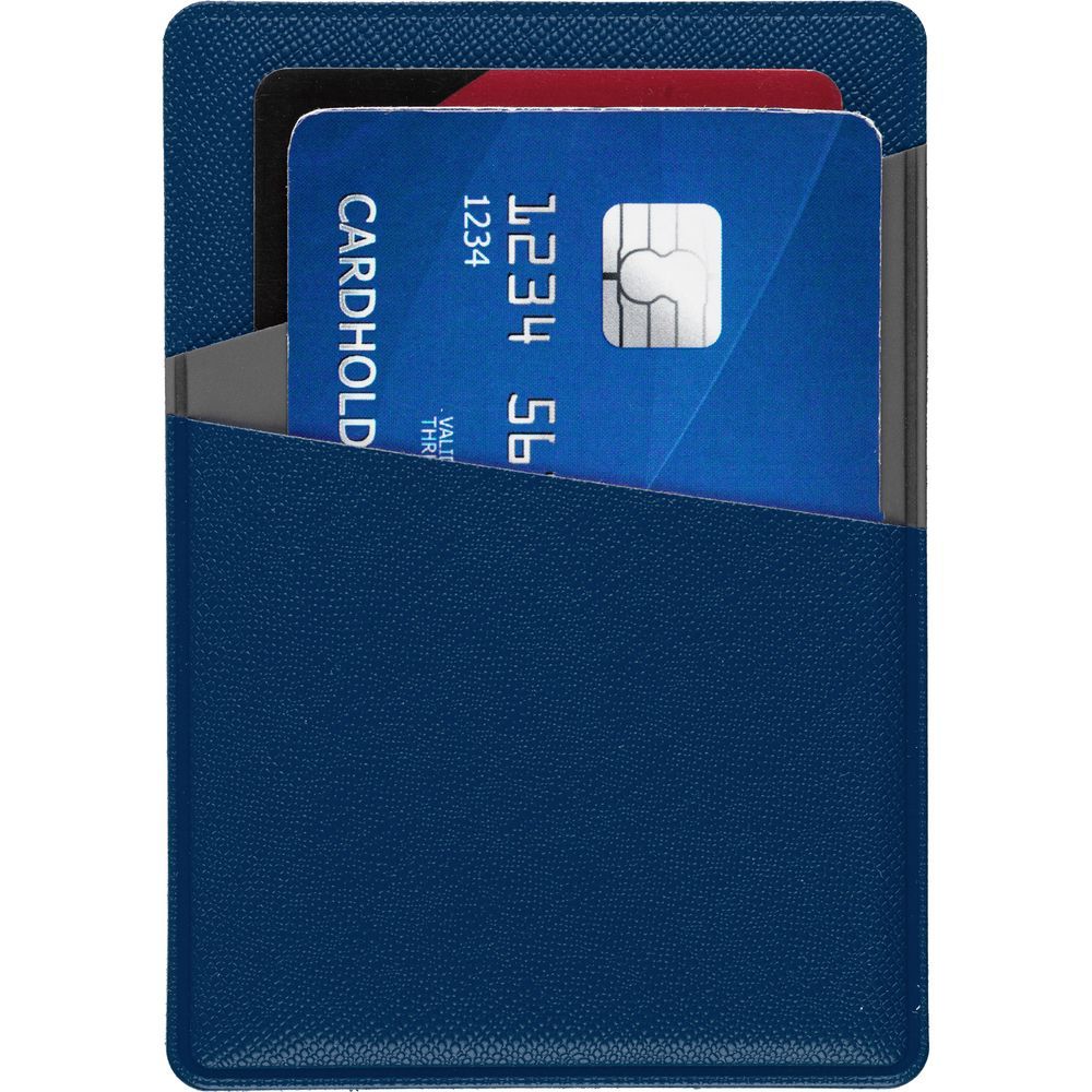 Картхолдер Dual серо-синий