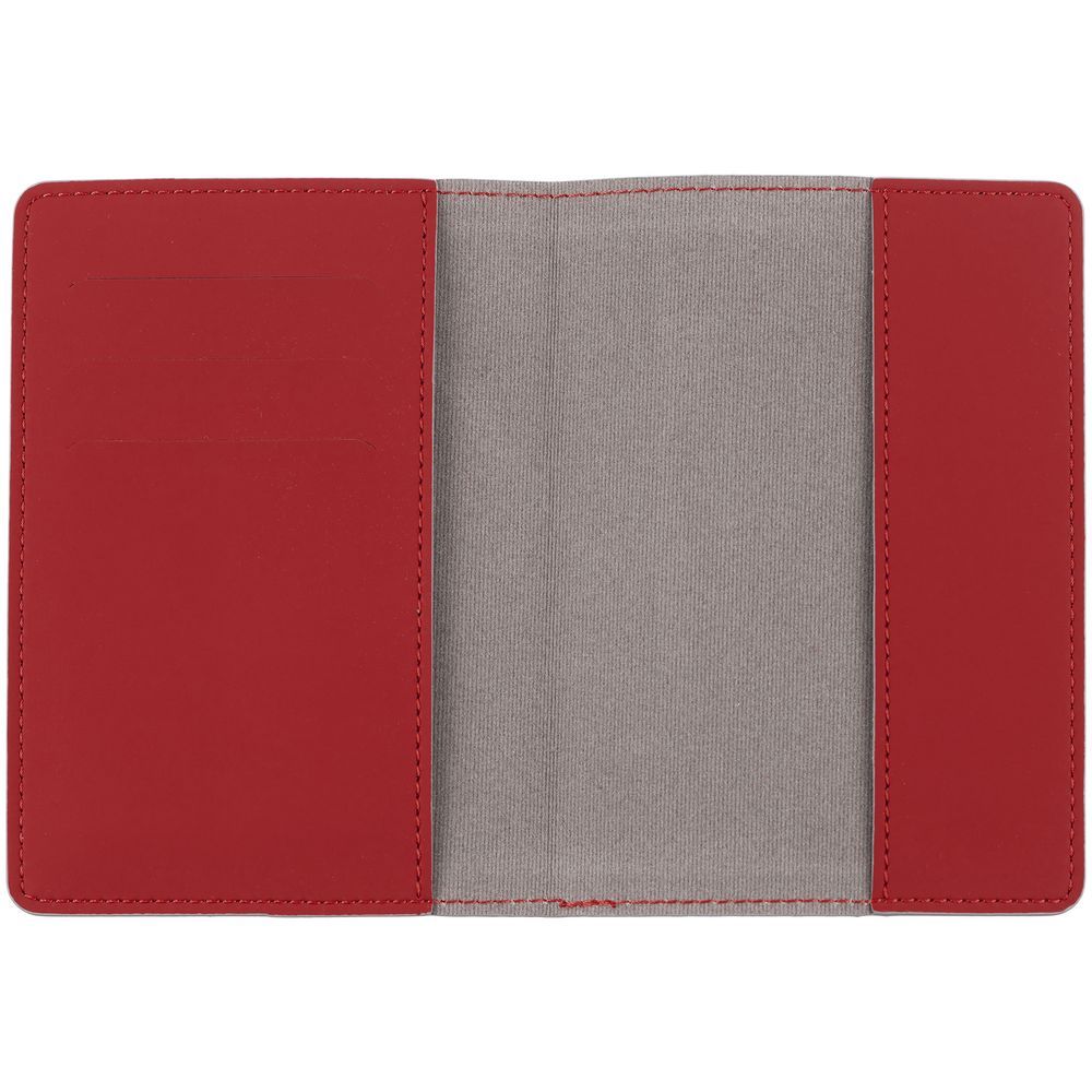 Обложка для паспорта Shall Simple красный