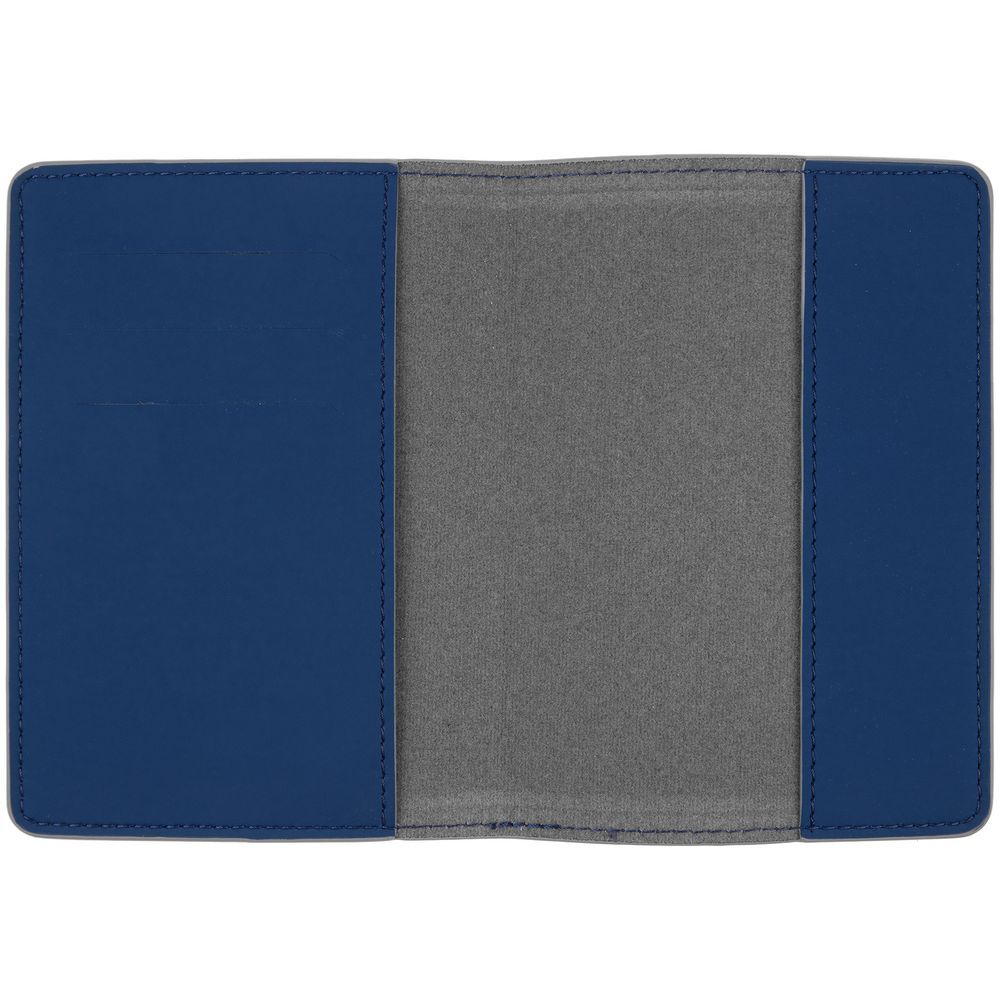 Обложка для паспорта Shall Simple синий