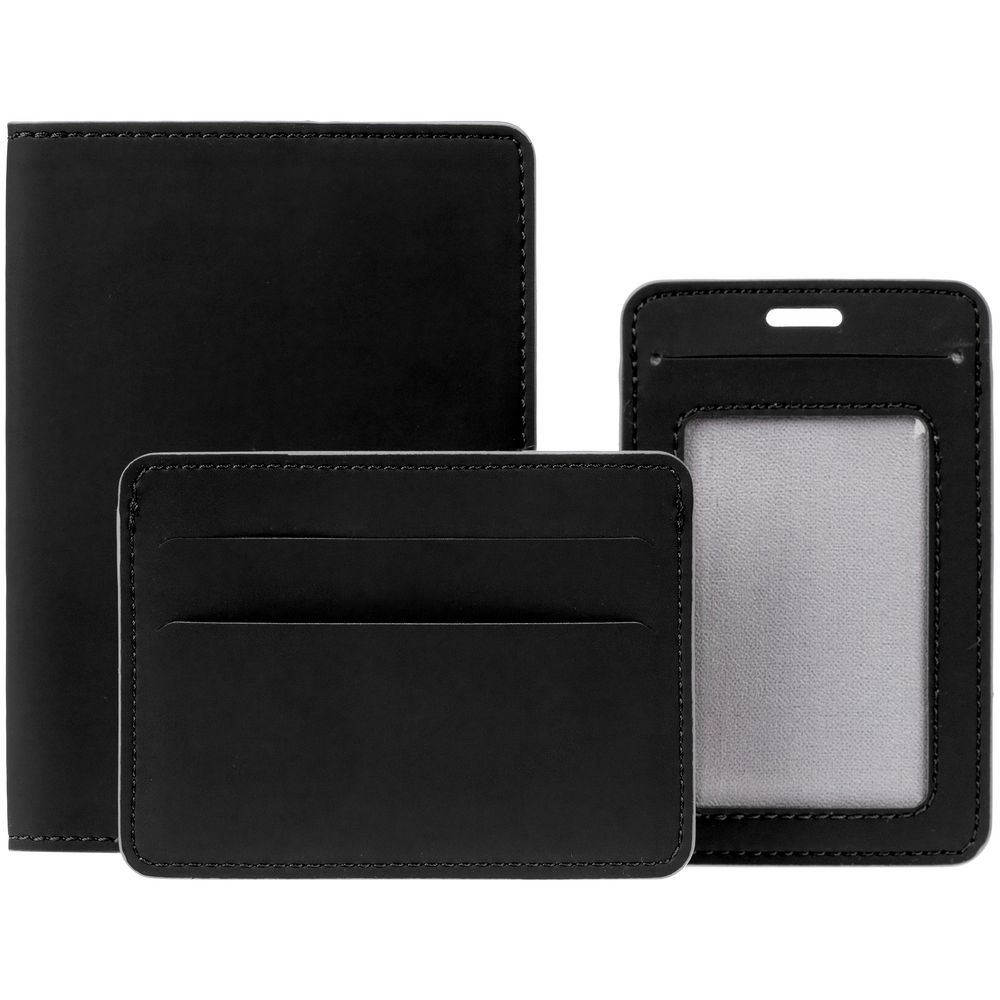 Обложка для паспорта Shall Simple черный