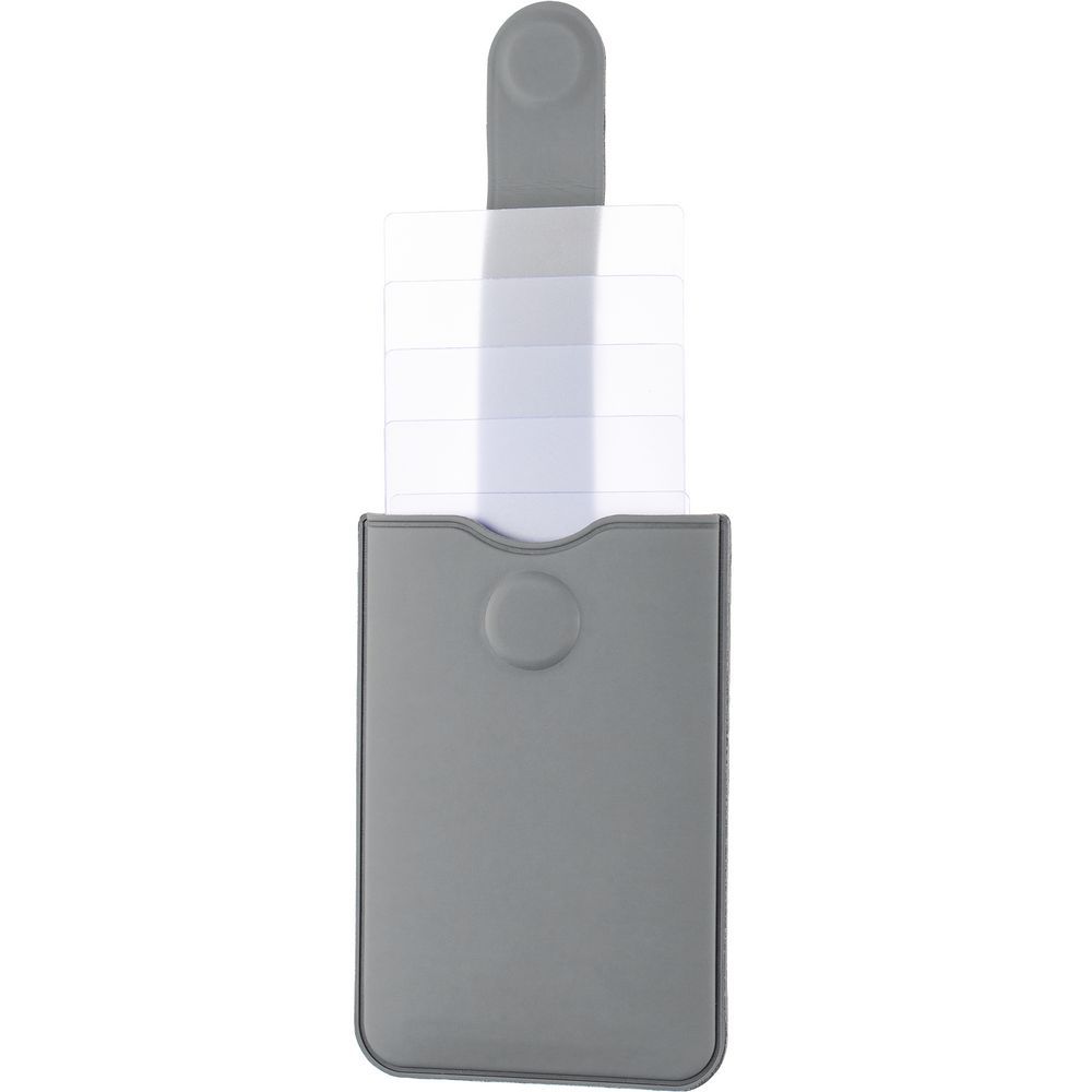 Чехол для карточек Faery серый