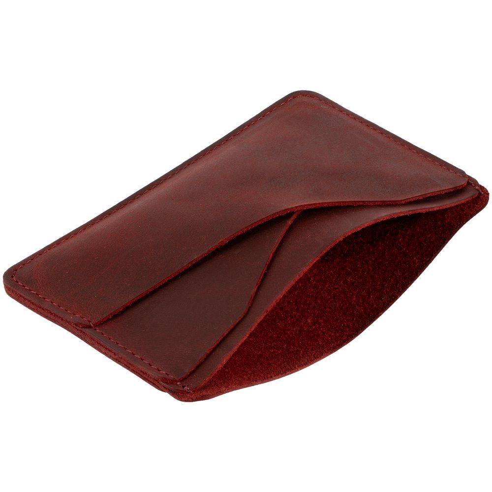 Чехол для карточек inStream красный