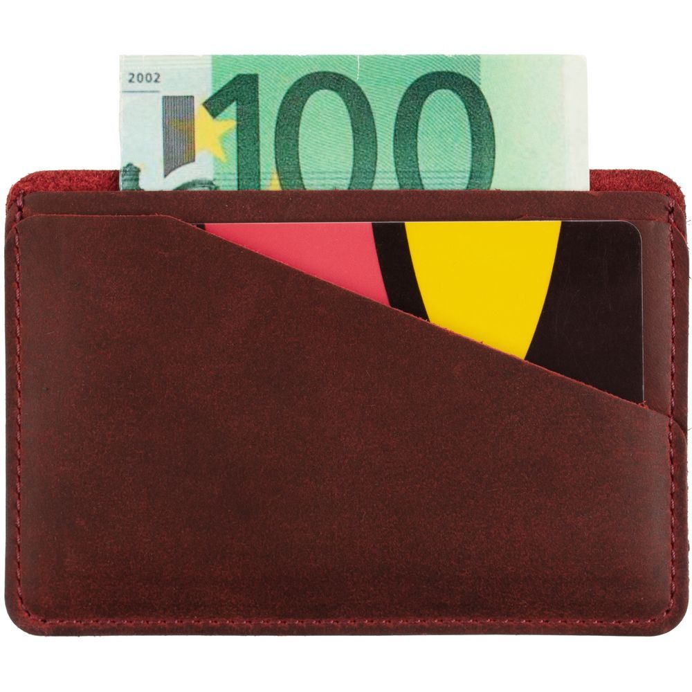 Чехол для карточек inStream красный