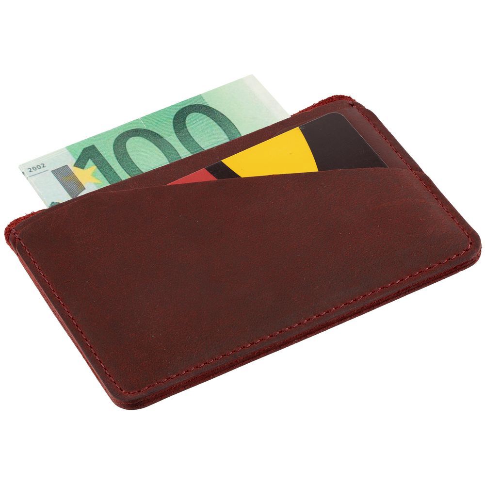 Чехол для карточек inStream красный