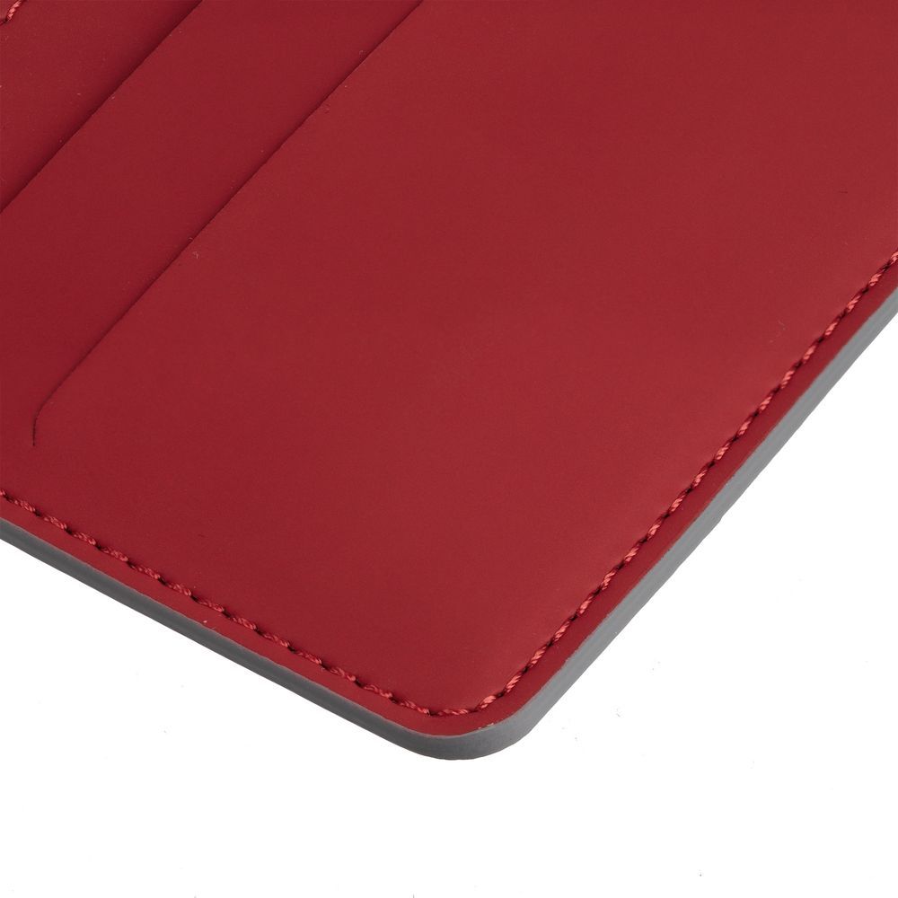 Чехол для карточек Shall Simple красный