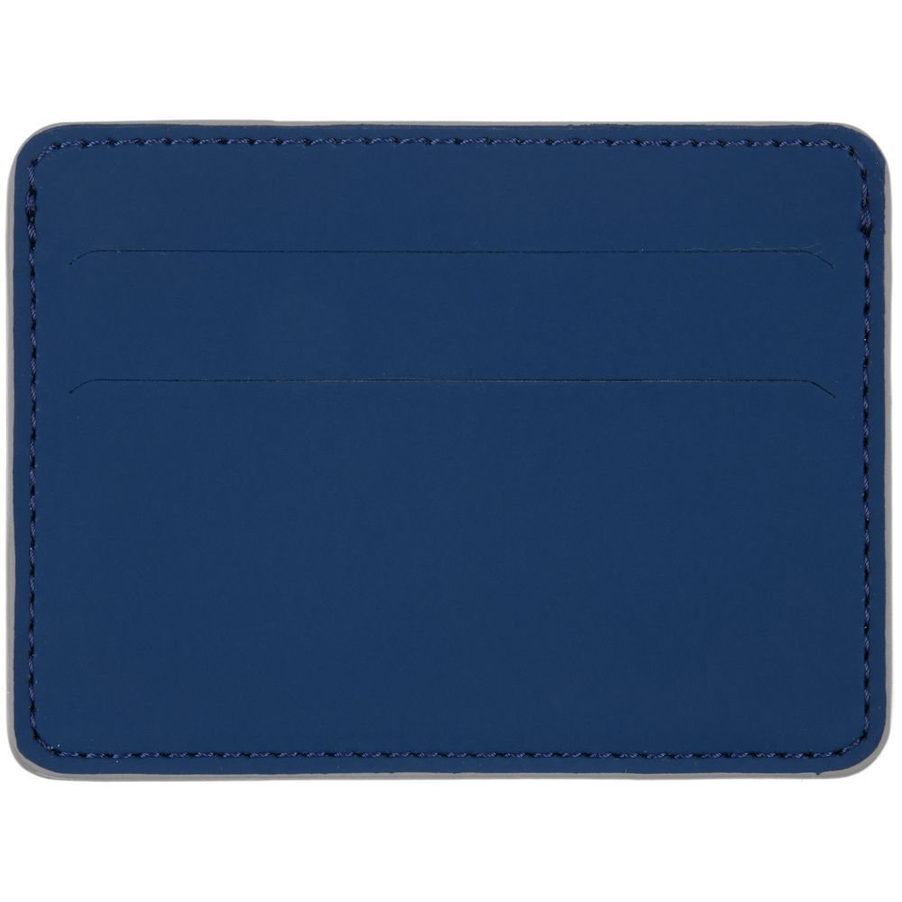 Чехол для карточек Shall Simple синий