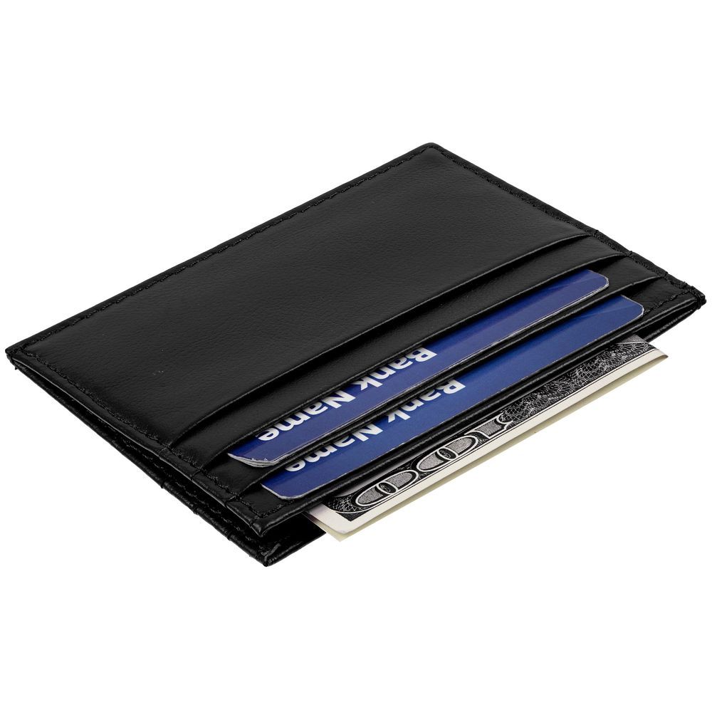 Чехол для карточек Top черный