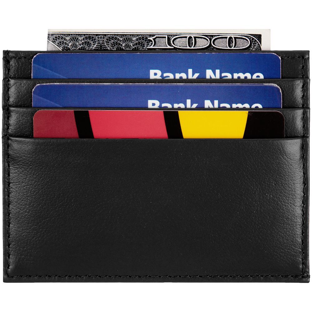 Чехол для карточек Top черный