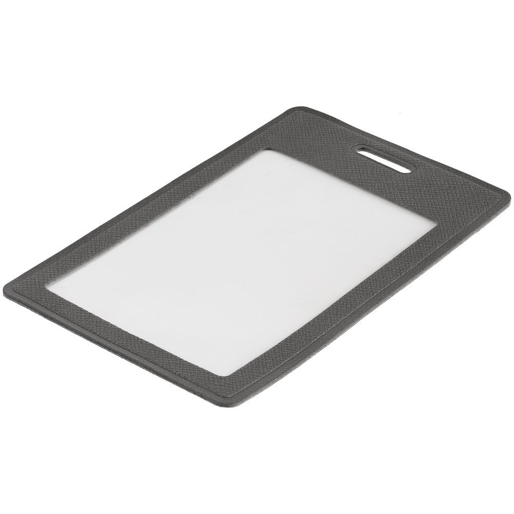 Чехол для пропуска Hit серый