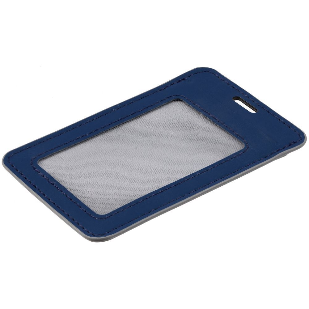 Чехол для пропуска Shall Simple синий