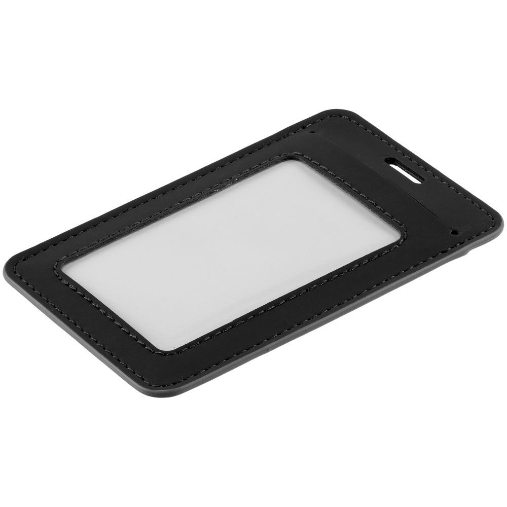 Чехол для пропуска Shall Simple черный