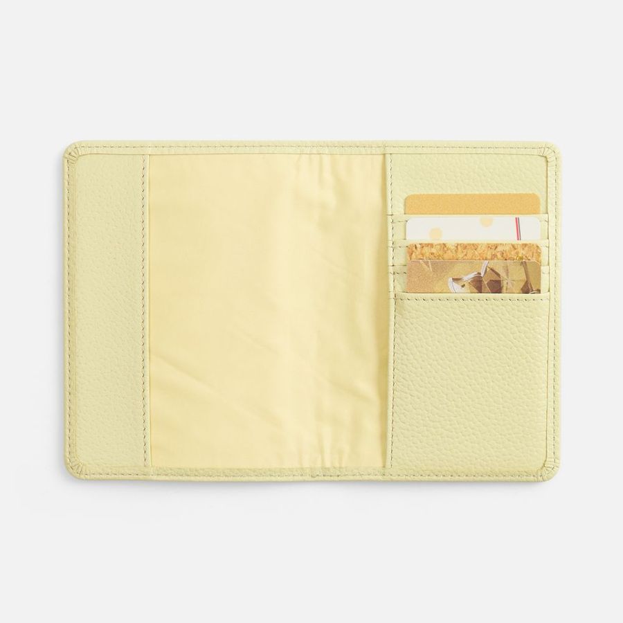 Обложка для паспорта Unison светло-зеленая