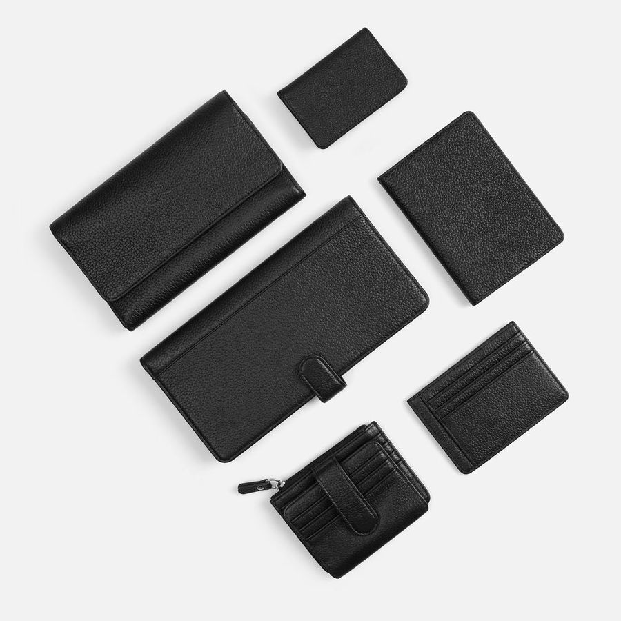 Картхолдер на молнии Unison черный