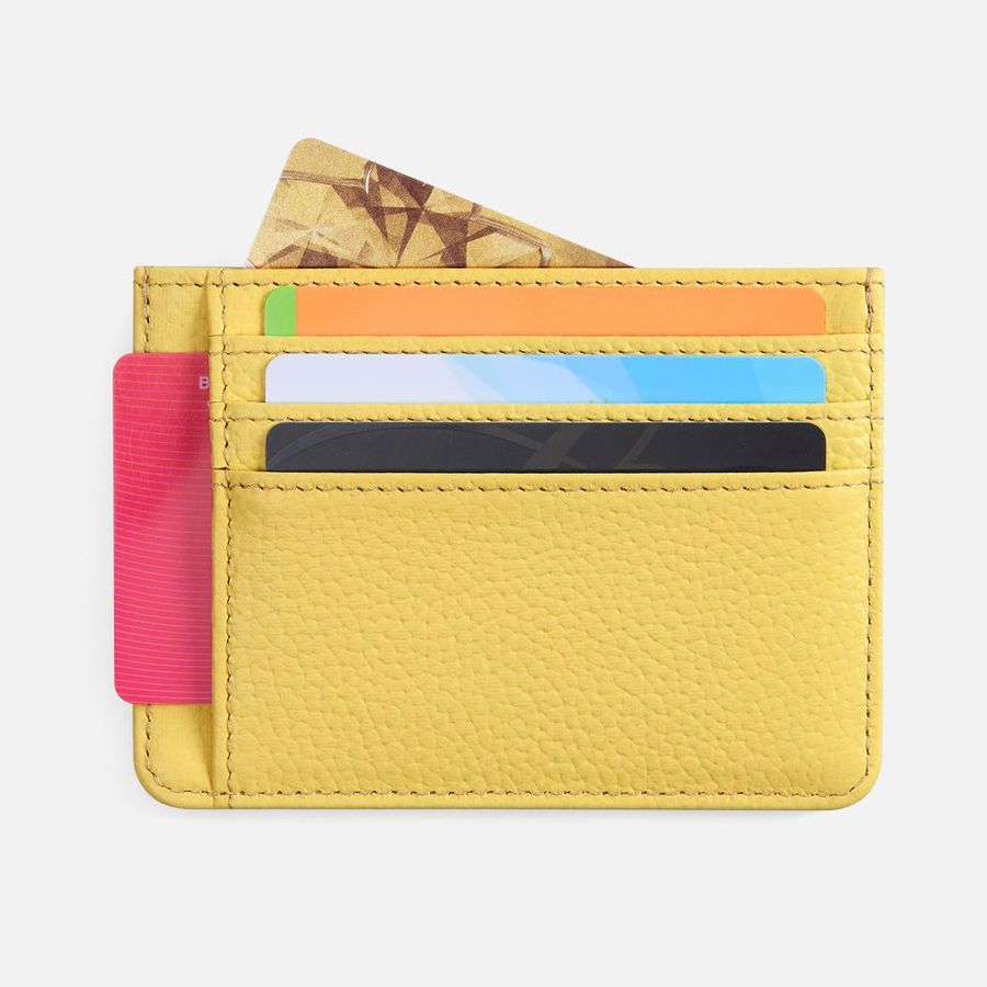 Чехол для карт Unison желтый