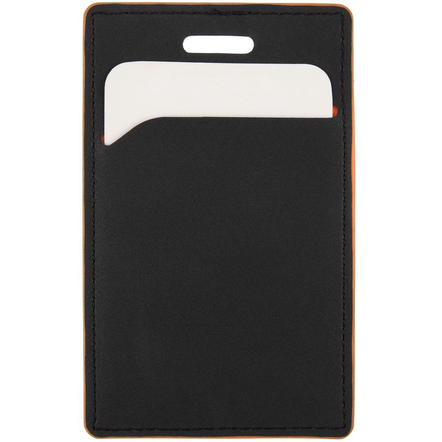 Чехол для пропуска Multimo черный с оранжевым