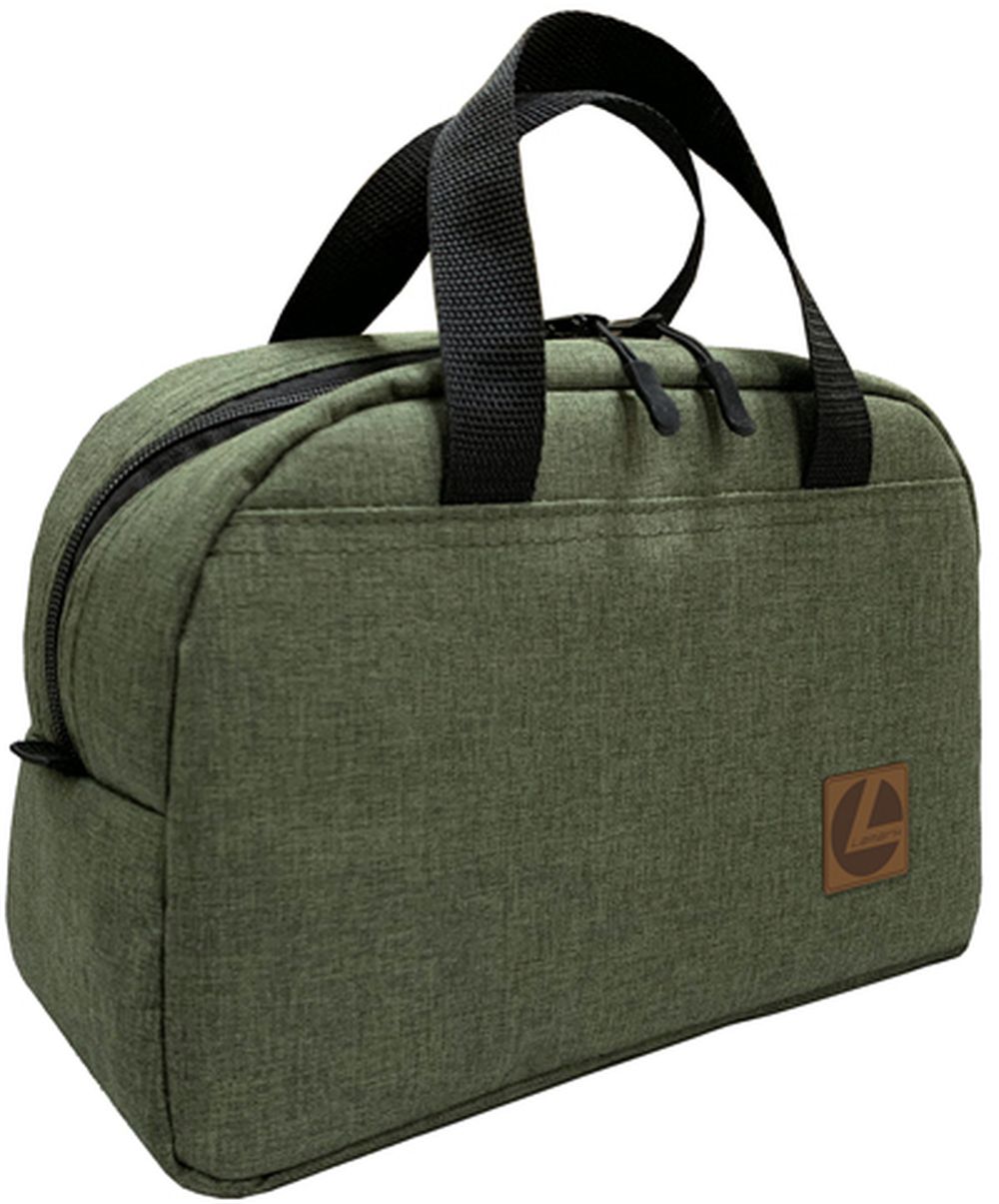 Сумка Lamark Travel на молнии, карман внутри, 290х120х195 мм, "Лен" хаки