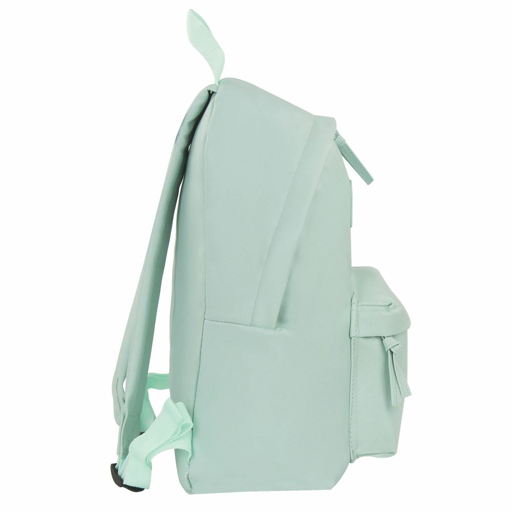 Рюкзак BRAUBERG CELEBRITY универсальный, экокожа, бирюзовый, 41х32х14 см