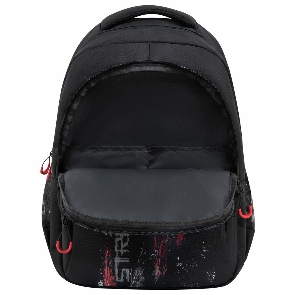 Рюкзак BRAUBERG CONCEPT универсальный, 2 отделения, светоотражающий принт, Stranger, 45х30х18 см