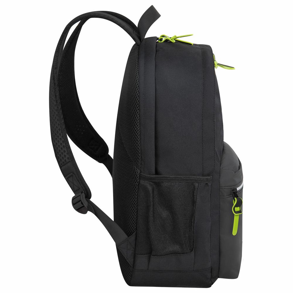 Рюкзак BRAUBERG FASHION CITY универсальный, 2 отделения, "Virtual sneaker", черный, 46х31х15 см