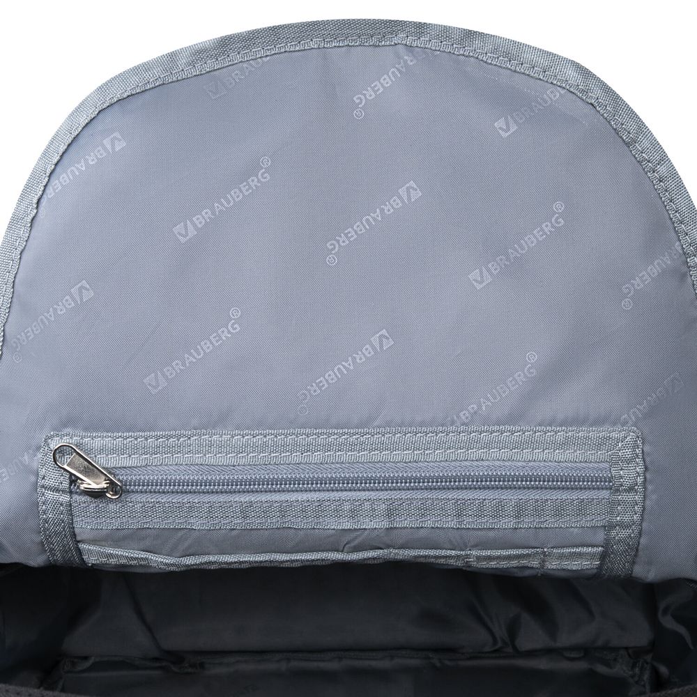 Рюкзак BRAUBERG FASHION CITY универсальный, 2 отделения, Not found, черный, 46х31х15 см