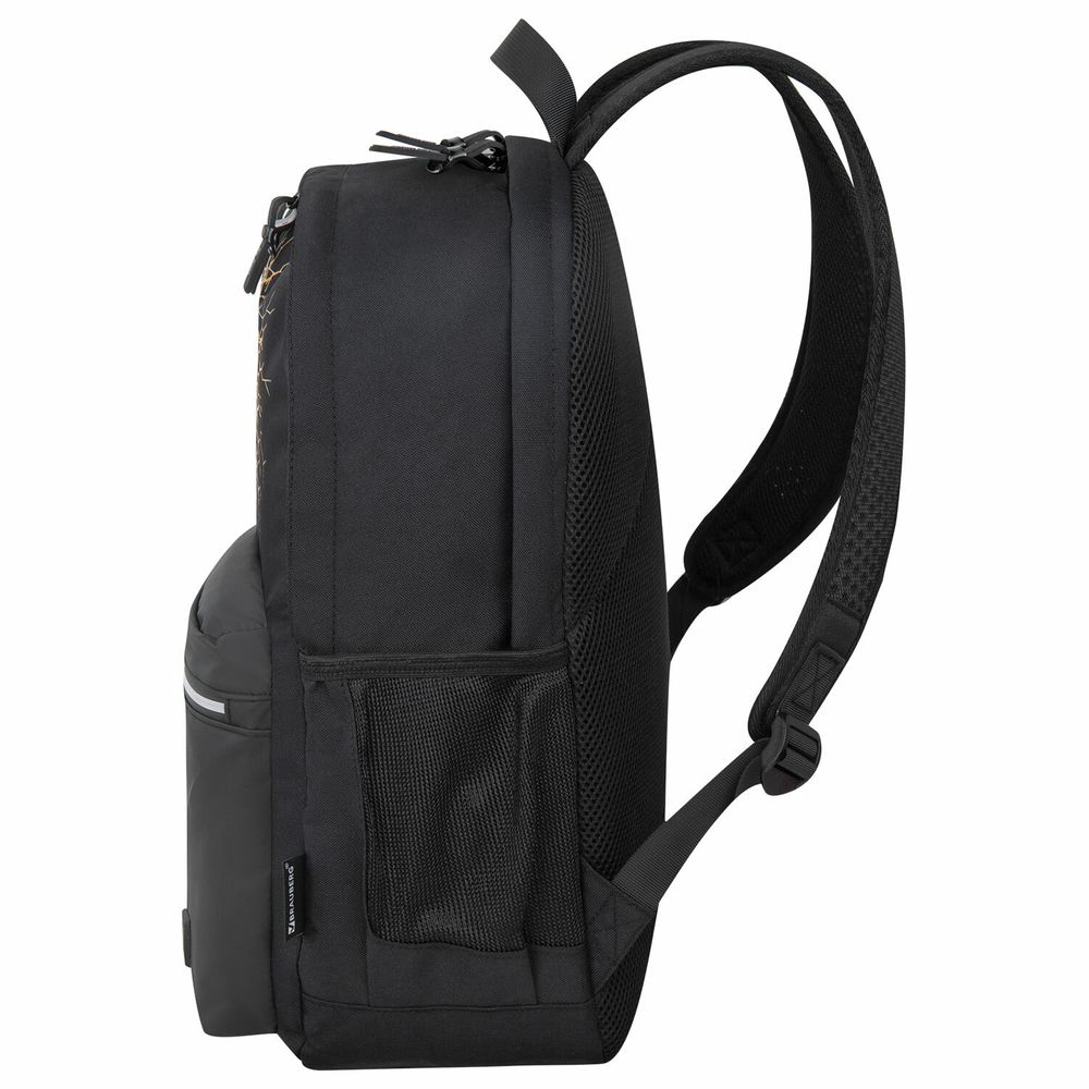 Рюкзак BRAUBERG FASHION CITY универсальный, 2 отделения, Skull, черный, 46х31х15 см