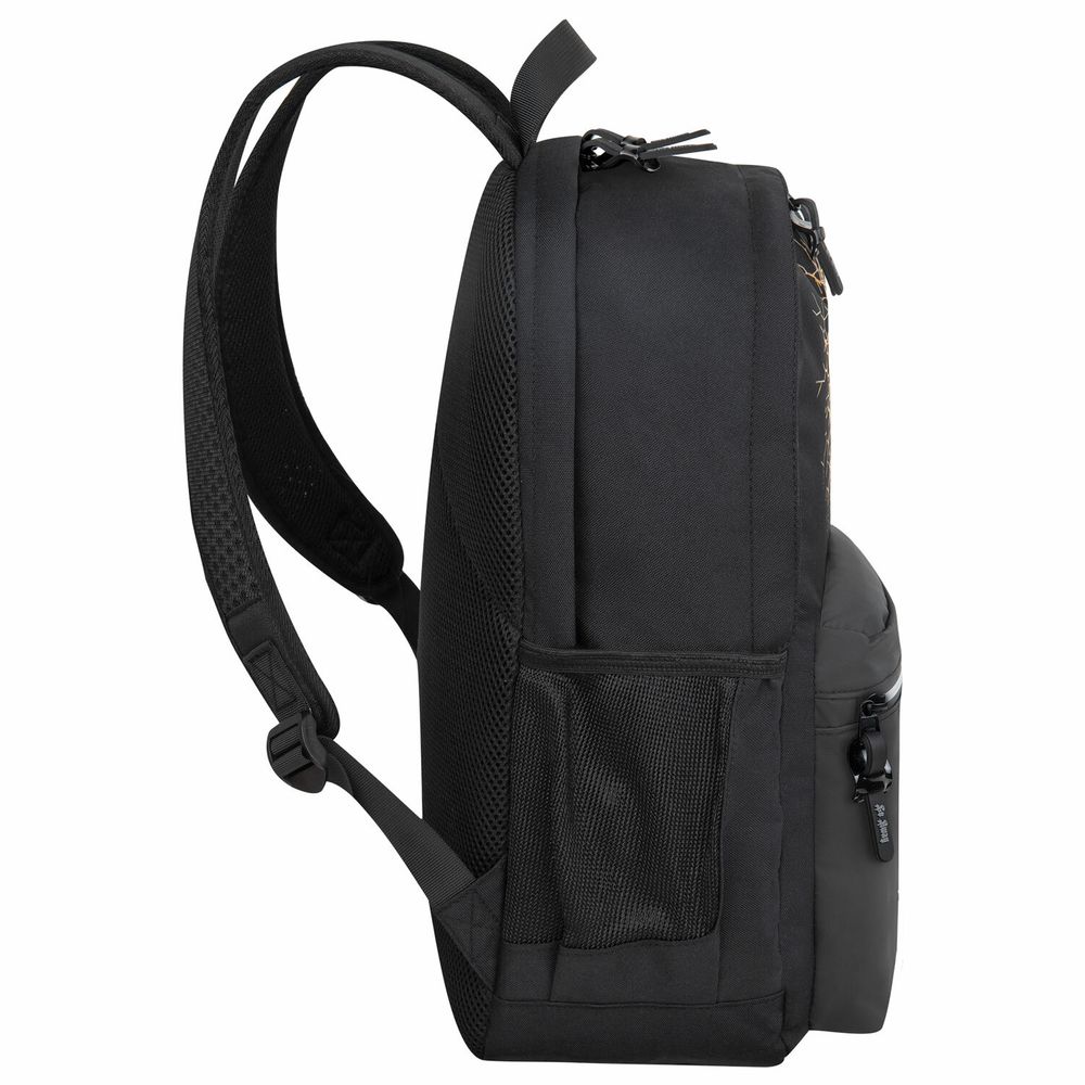 Рюкзак BRAUBERG FASHION CITY универсальный, 2 отделения, Skull, черный, 46х31х15 см