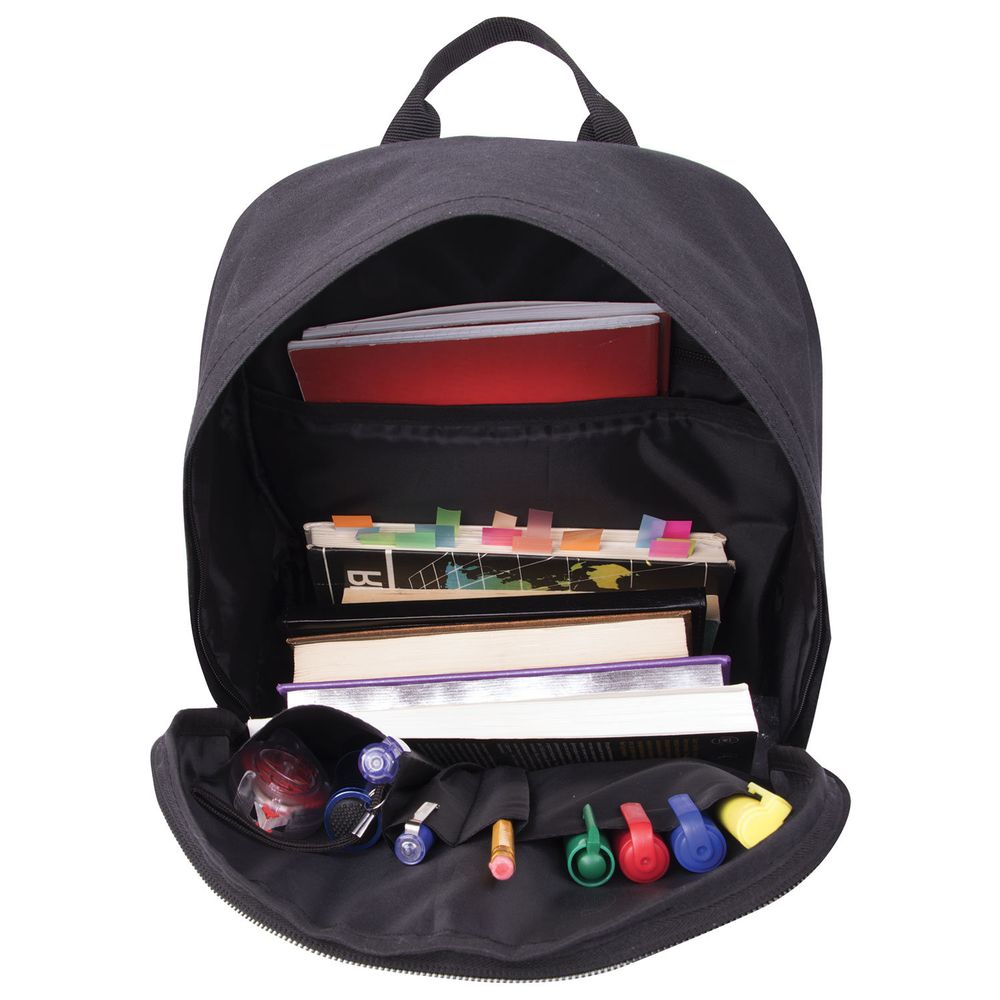 Рюкзак BRAUBERG URBAN универсальный, "Black Melange2, черный, 43х30х17 см