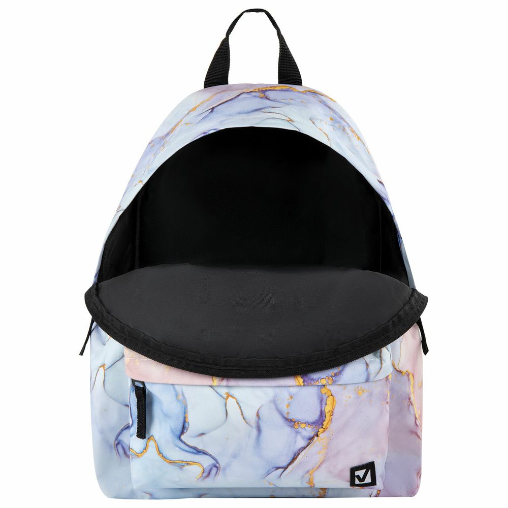 Рюкзак BRAUBERG СИТИ-ФОРМАТ универсальный, "Mineral", розово-голубой, 41х32х14 см