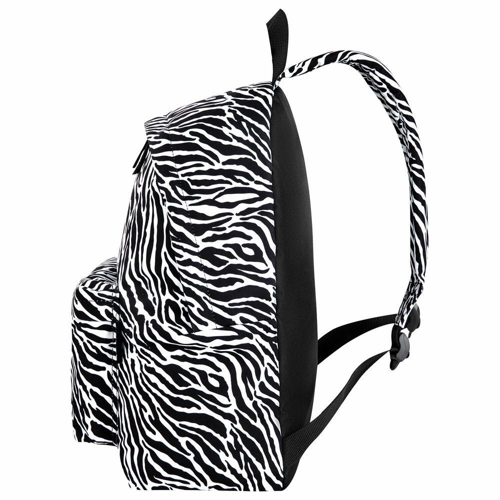 Рюкзак BRAUBERG СИТИ-ФОРМАТ универсальный, "Zebra", белый/черный, 41х32х14 см