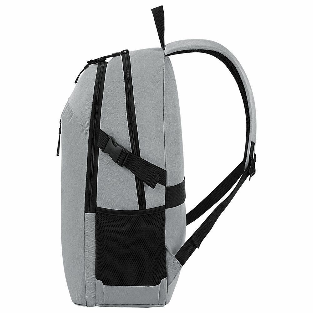 Рюкзак HEIKKI CHOICE (ХЕЙКИ) универсальный, 2 отделения, багажная лента, серый, 42х32х13 см