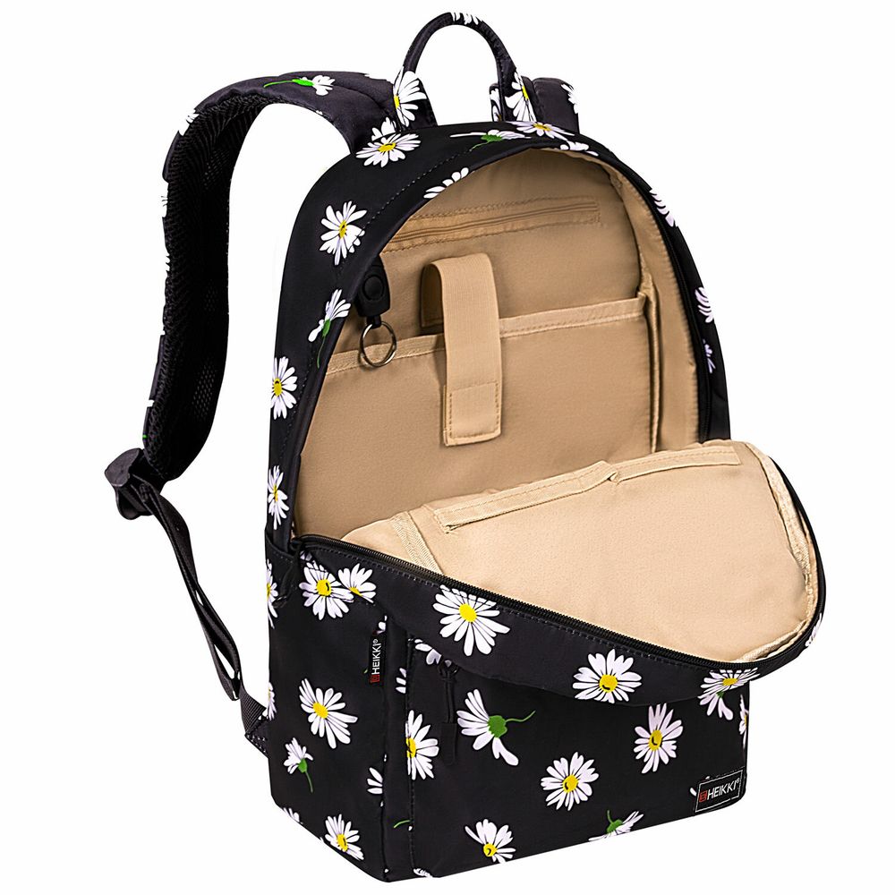 Рюкзак HEIKKI DREAM (ХЕЙКИ) универсальный с карманом для ноутбука, эргономичный, Camomile, 42х26х14 см