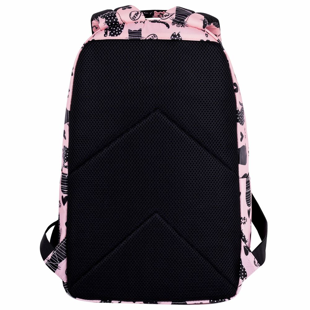 Рюкзак HEIKKI DREAM (ХЕЙКИ) универсальный, с карманом для ноутбука, эргономичный, Cats, 42х26х14 см