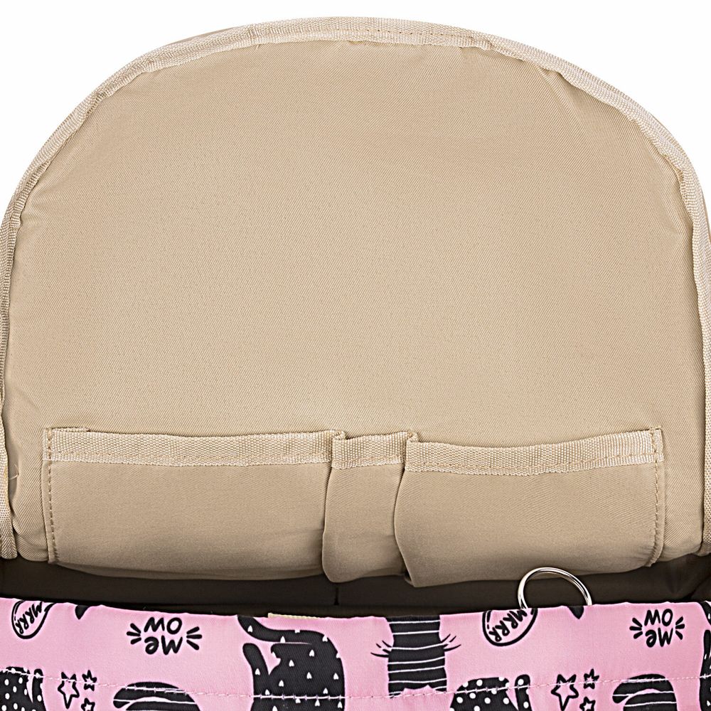 Рюкзак HEIKKI DREAM (ХЕЙКИ) универсальный, с карманом для ноутбука, эргономичный, Cats, 42х26х14 см