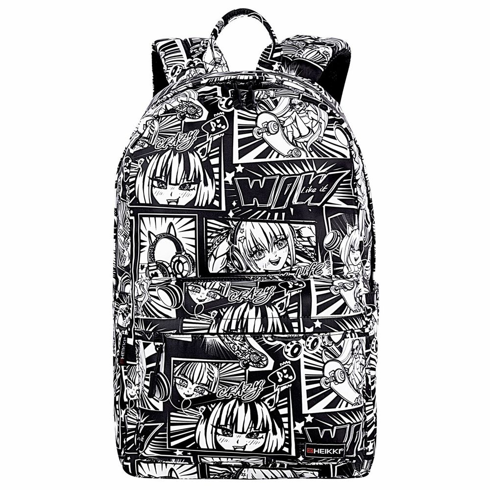Рюкзак HEIKKI DREAM (ХЕЙКИ) универсальный, с карманом для ноутбука, эргономичный, Comics Anime, 42х26х14 см
