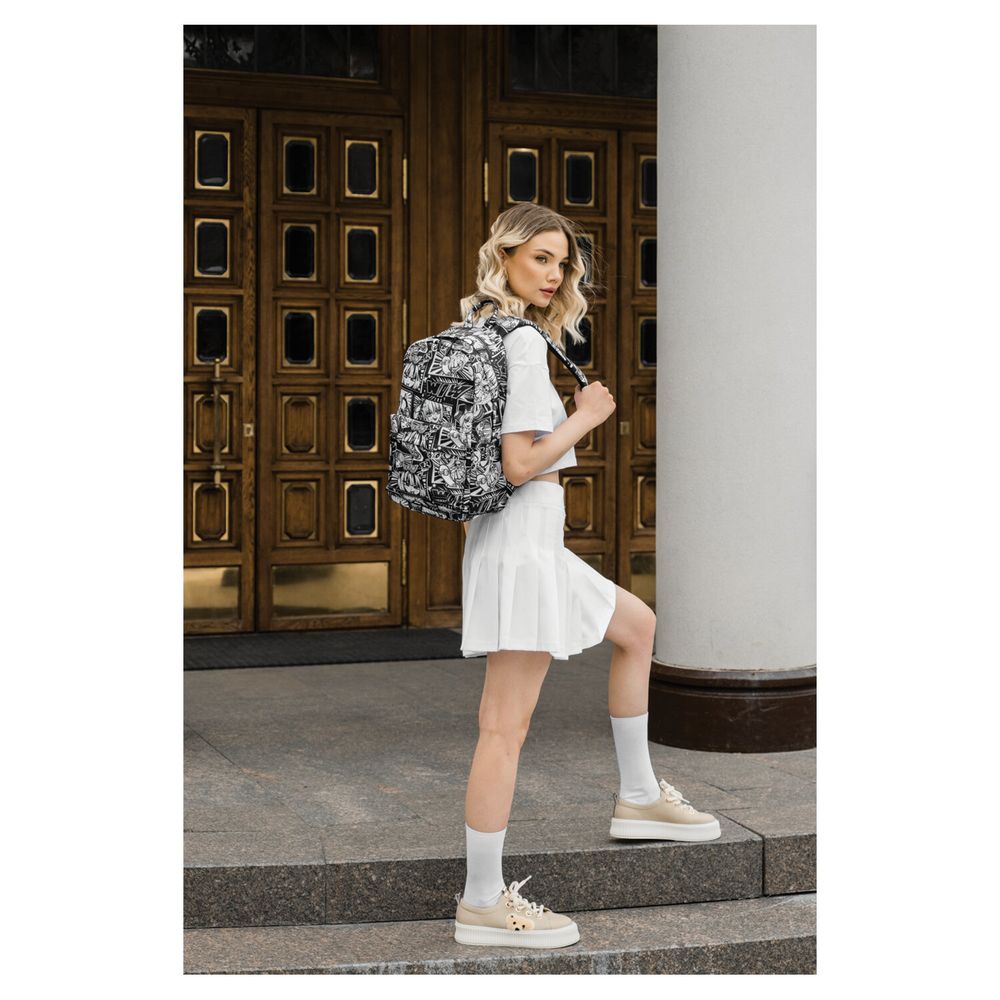 Рюкзак HEIKKI DREAM (ХЕЙКИ) универсальный, с карманом для ноутбука, эргономичный, Comics Anime, 42х26х14 см