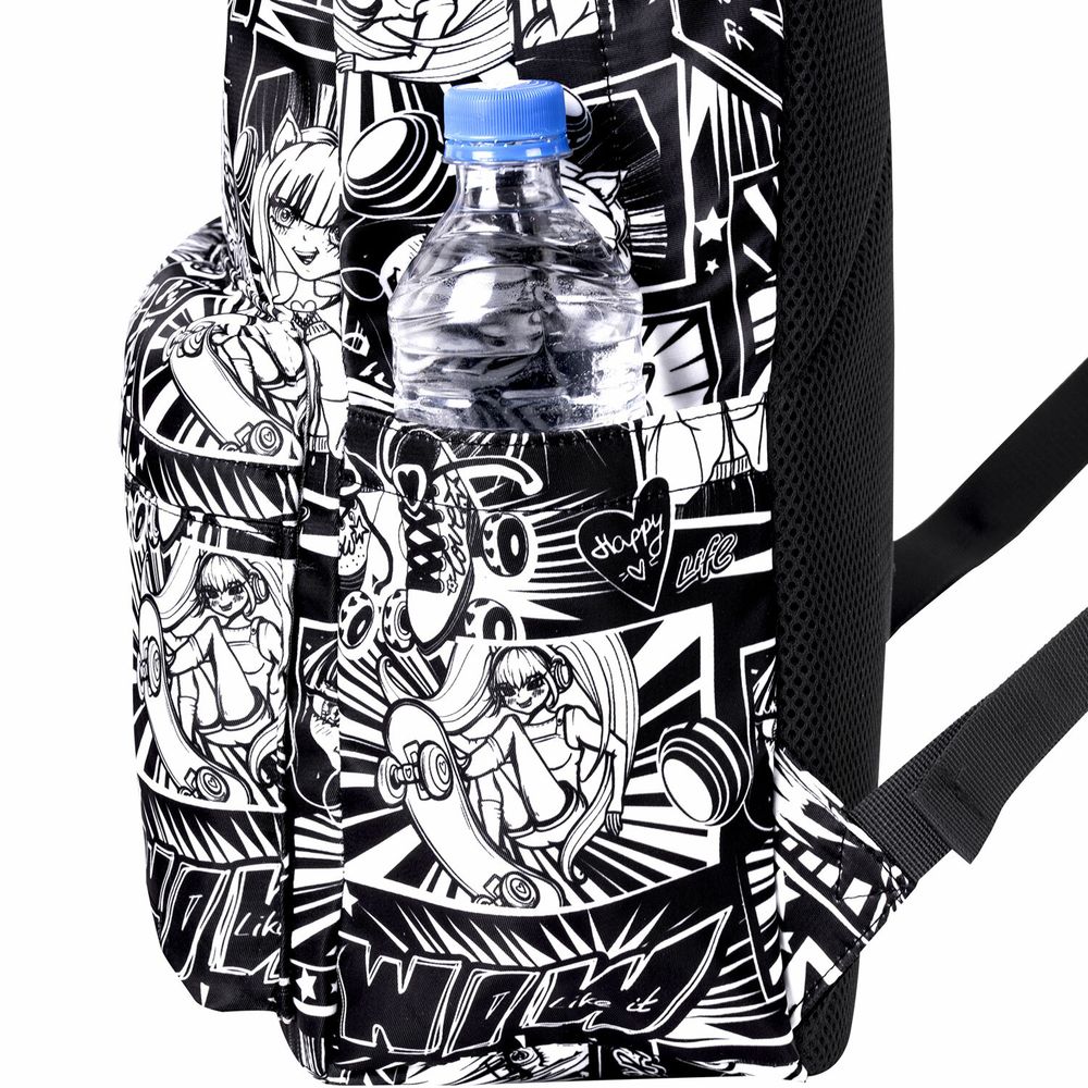 Рюкзак HEIKKI DREAM (ХЕЙКИ) универсальный, с карманом для ноутбука, эргономичный, Comics Anime, 42х26х14 см