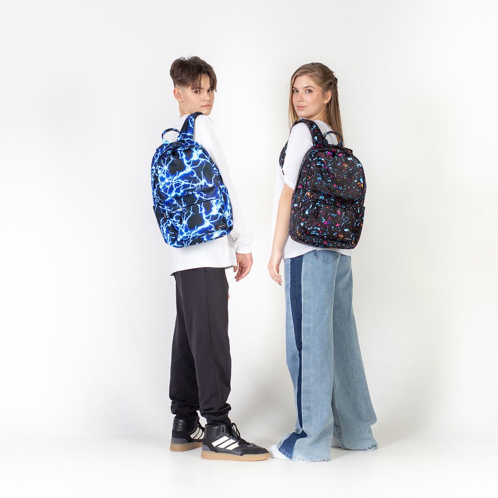 Рюкзак HEIKKI DREAM (ХЕЙКИ) универсальный, с карманом для ноутбука, эргономичный, Lightning, 42х26х14 см